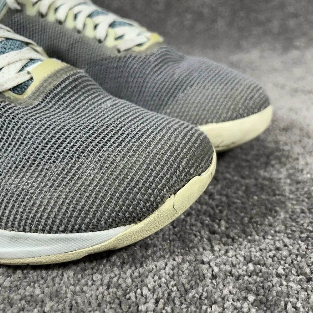 Reebok Nano 9 FU6831 Women’s Sz 8.5 Green Gray Training Athletic Gym Shoes Used